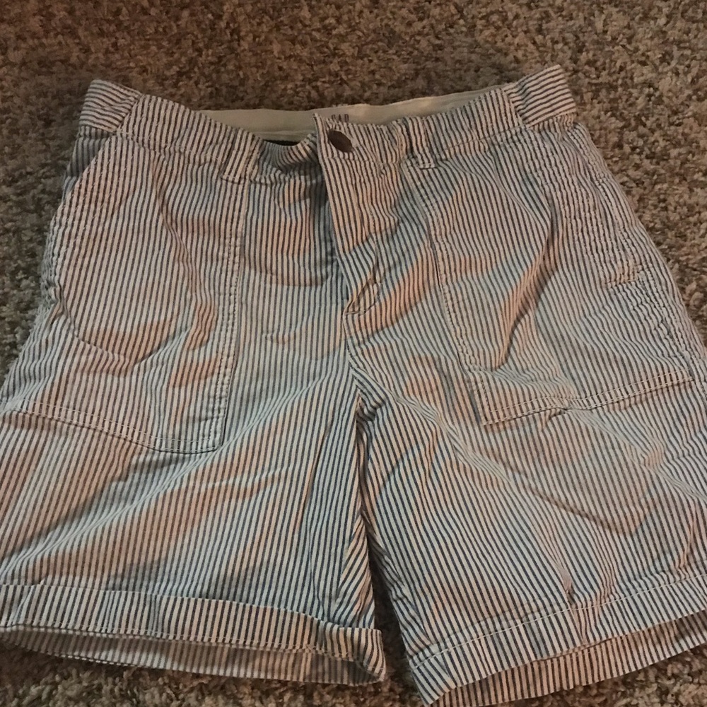 The Gap chino striped shorts